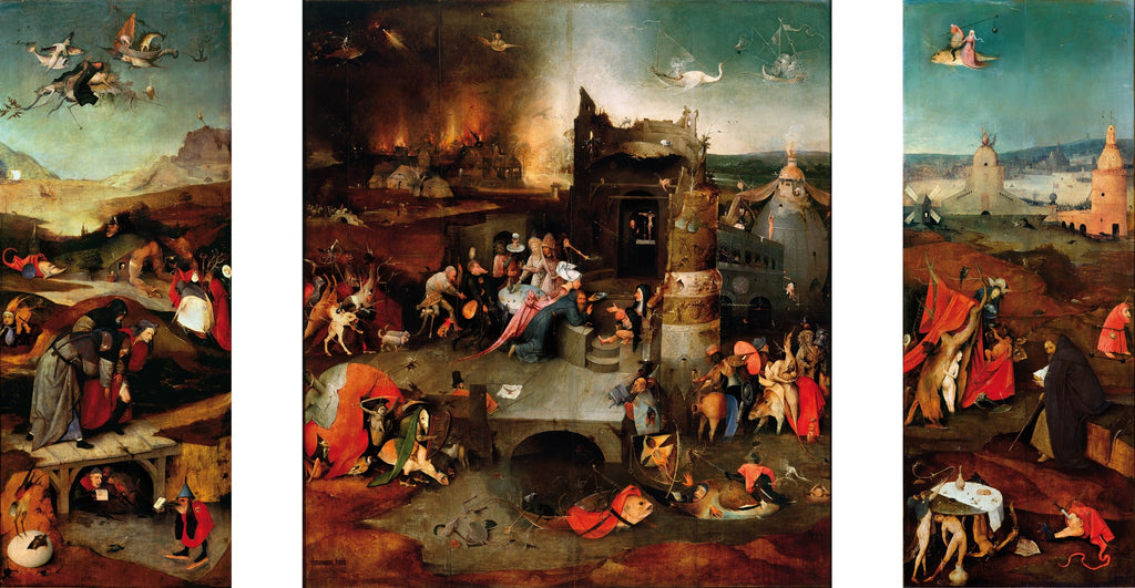 The Temptation of St Anthony by Hieronymus Bosch – fine art giclée print