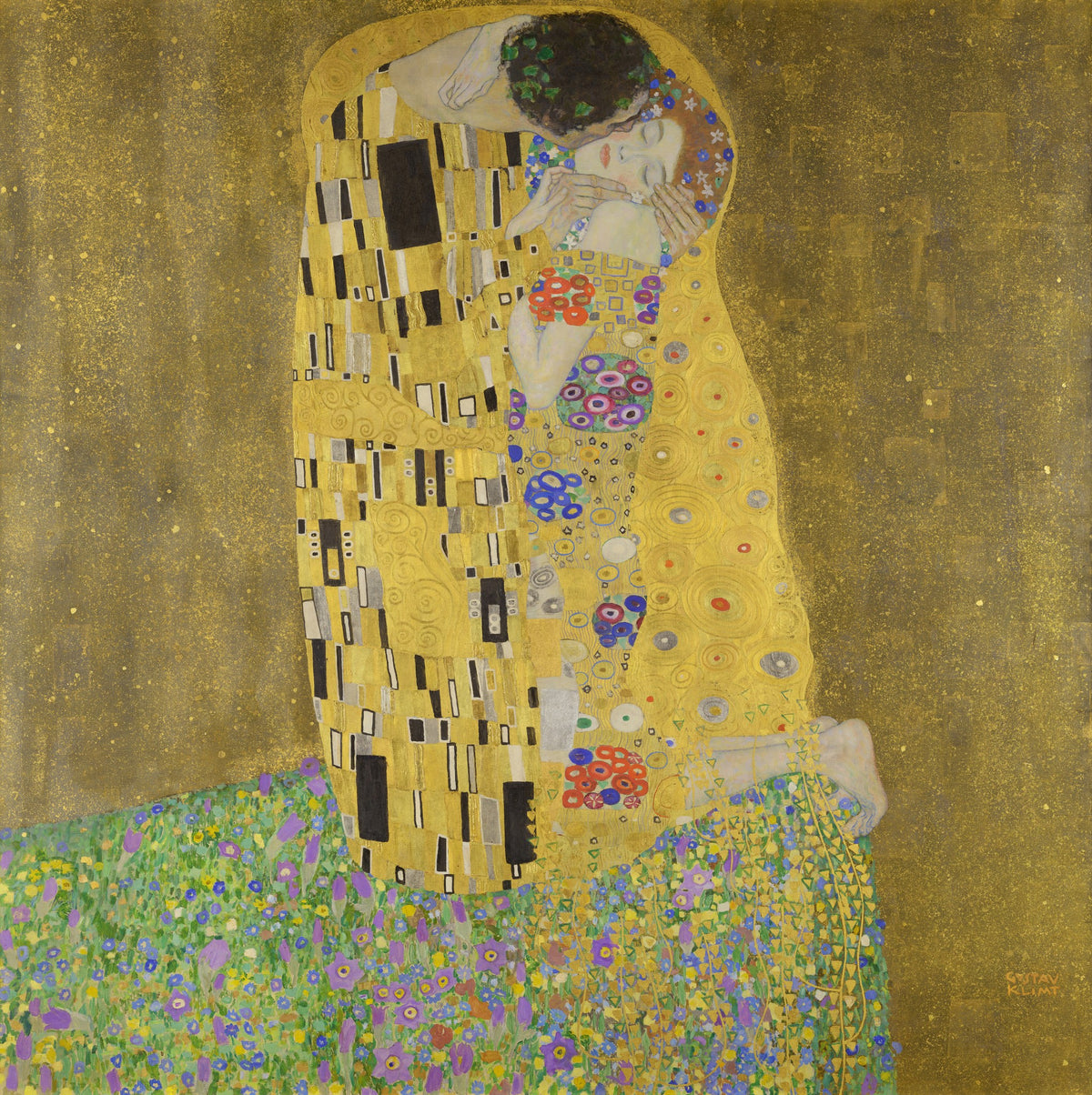 The Kiss by Gustav Klimt – fine art giclée print