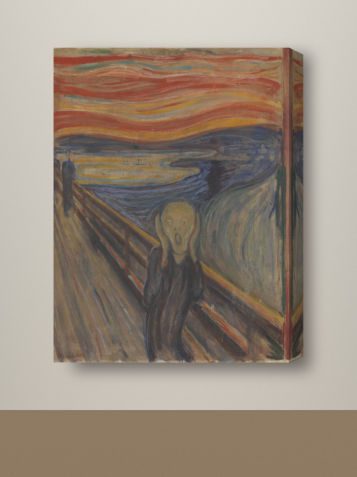 Gallery-wrap canvas mockup