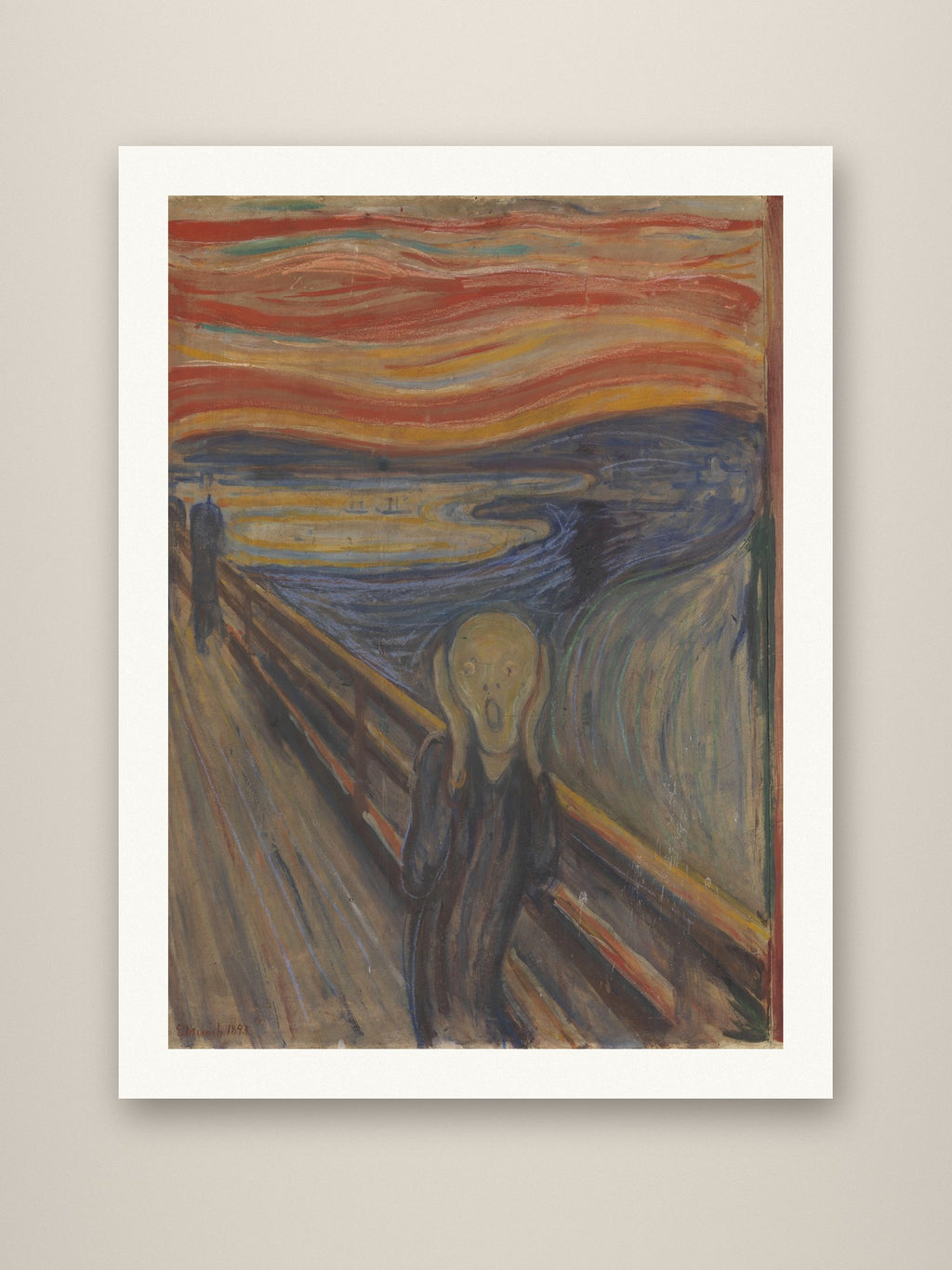 Giclée print (unframed) mockup