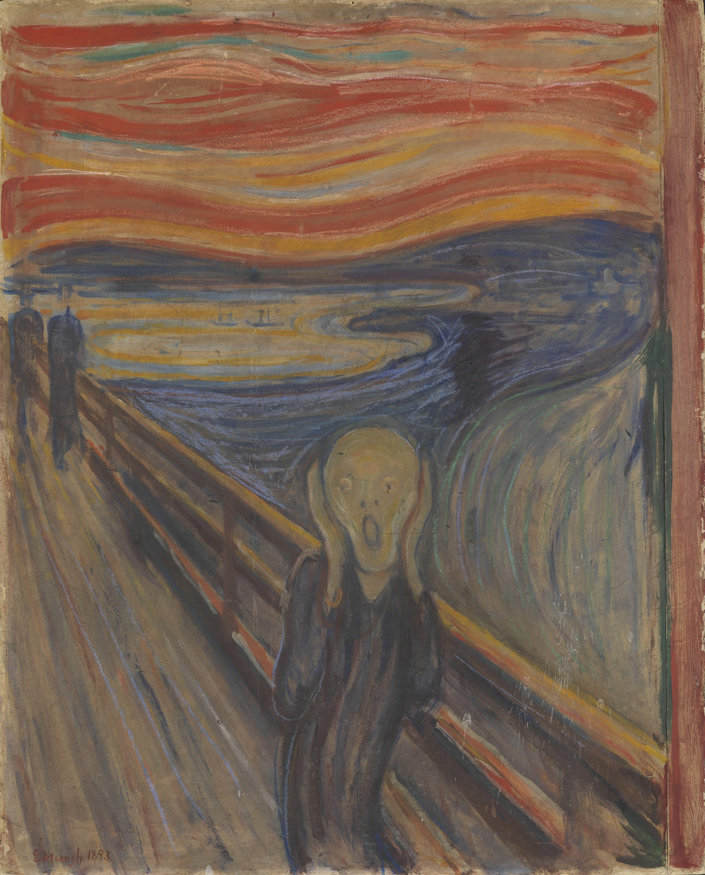 The Scream by Edvard Munch – fine art giclée print