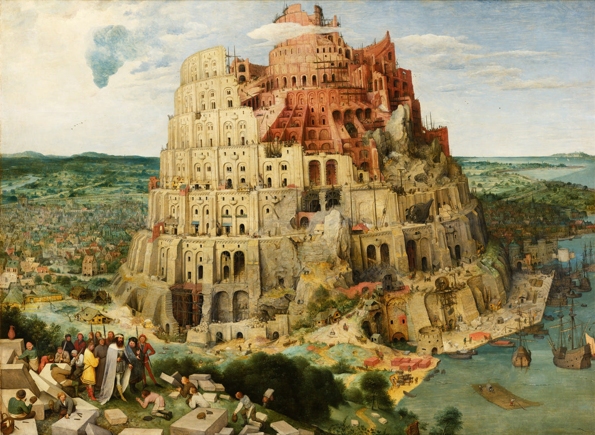 The Tower of Babel by Pieter Bruegel the Elder – fine art giclée print