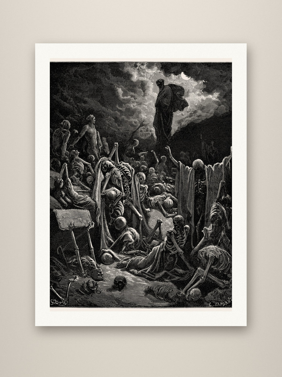 Giclée print (unframed) mockup