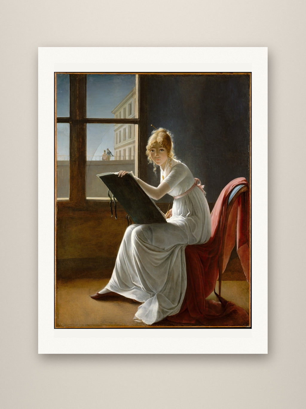 Giclée print (unframed) mockup