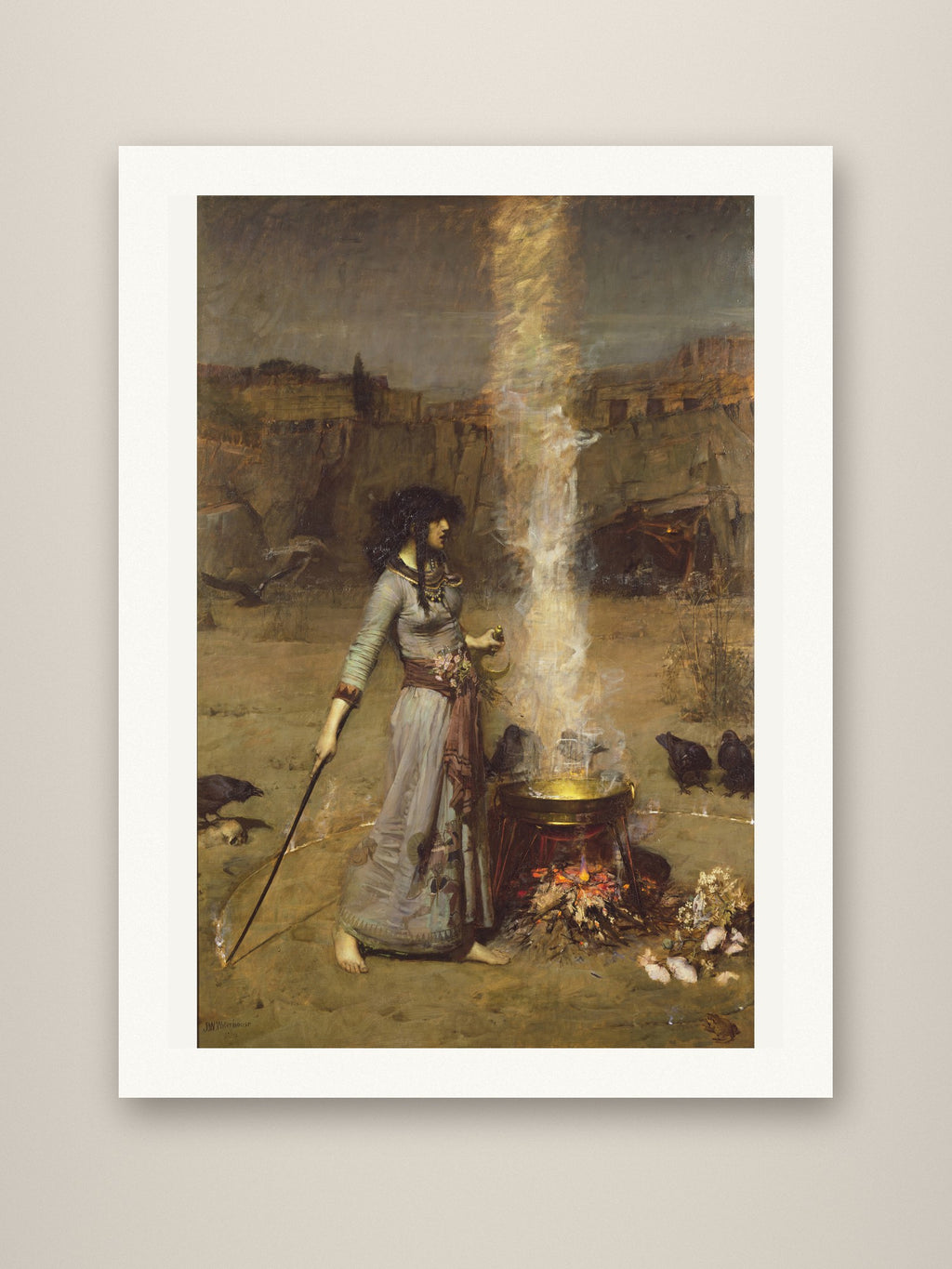 Giclée print (unframed) mockup